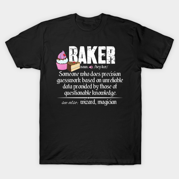 Baker Definition T-Shirt by captainmood